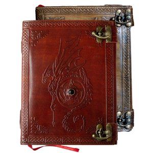 Dragon Grimoire Leather Journal